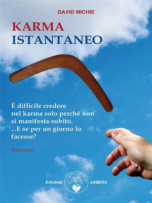 cover image of Karma istantaneo